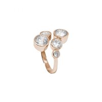 Anello Boccadamo Donna in Argento Zircone AN450RS - AN450RS